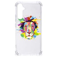 Samsung Galaxy A34 Stevig Bumper Hoesje Lion Color