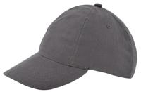 Niltons pet Promo junior 56 cm katoen donkergrijs one size