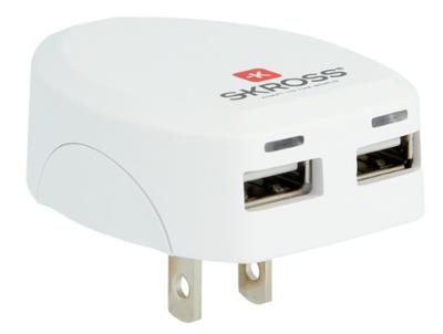 Skross 1.302730 oplader voor mobiele apparatuur Wit Binnen