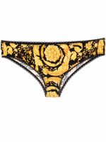 Versace culotte à motif Barocco - Noir - thumbnail