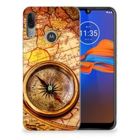 Motorola Moto E6 Plus Siliconen Back Cover Kompas - thumbnail