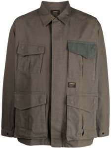 Carhartt WIP veste en coton à patch logo - Marron