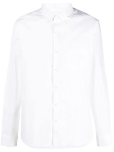 Michael Kors chemise en coton à col boutonné - Blanc