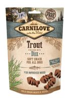 Carnilove Soft snack forel / dille - thumbnail