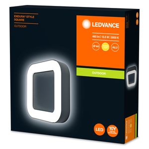 LEDVANCE ENDURA STYLE Square Buitengebruik muurverlichting Niet-verwisselbare lamp(en) LED 13,5 W