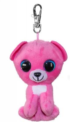 Lumo Stars sleutelhanger Lumo Bear Raspberry roze 8,5 cm