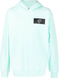 Plein Sport hoodie à patch logo - Vert