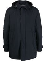 Herno imperméable Gortex à logo imprimé - Bleu