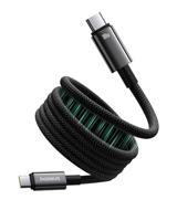 Baseus Tungsten Gold Charging Cable USB-C naar USB-C 100W 1m (zwart)