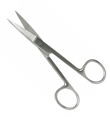 Verbandschaar Recht RVS 14,5 cm