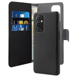 Puro 2-in-1 OnePlus 9 Pro Magnetisch Portemonnee Hoesje (Geopende verpakking - Bulkverpakking) - Zwart