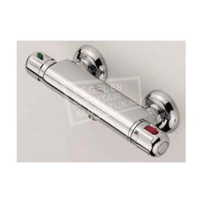 Plieger Brussel douchethermostaat hoh 15 cm chroom 0690864 Plieger Brussel douchethermostaat hoh 15 cm chroom 0690864