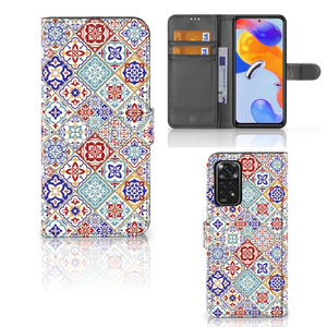 Xiaomi Redmi Note 11 Pro 5G/4G Bookcase Tiles Color