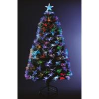 Feeric lights and christmas - fiber kerstboom - H90 cm - met licht   - - thumbnail