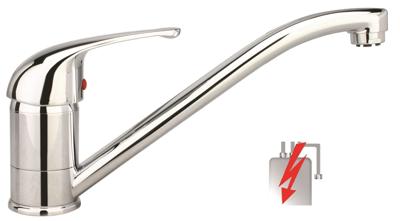 Schutte FALCON ééngreepsmengkraan keuken, lage druk, chroom Schutte FALCON ééngreepsmengkraan keuken, lage druk, chroom