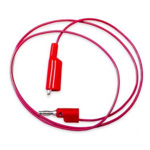 Mueller Electric BU-2030-A-60-2 Meetsnoer [Bananenstekker 4 mm - Krokodilklem] 1.5 m Rood 1 stuk(s)