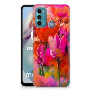 Hoesje maken Motorola Moto G60 Tulips