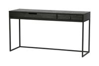 WOOOD Bureau Silas 140 x 44cm - Zwart - thumbnail