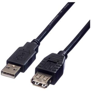 ROLINE USB 2.0 Kabel, Type A-A, M/F 3,0m