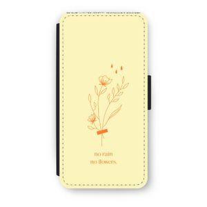 No rain no flowers: iPhone 8 Flip Hoesje