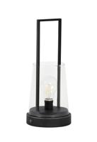 Light & Living Tafellamp 'Calry' LED, kleur Mat Zwart