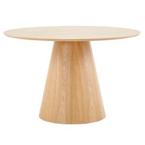 Eettafel Fynn Naturel Rond 120cm - Giga Meubel