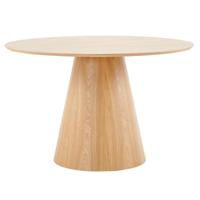 Eettafel Fynn Naturel Rond 120cm - Giga Meubel - thumbnail