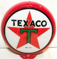 Texaco Logo Benzinepomp Bol - thumbnail