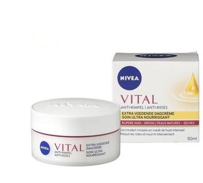 Nivea Nivea Visage Vital Dagcreme Calcium - 50 Ml
