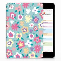 Apple iPad Mini 4 | Mini 5 (2019) Siliconen Hoesje Flower Power - thumbnail