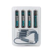 Pale Blue Li-Ion Rechargeabl AAA Battery