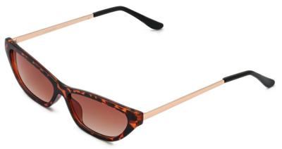 Bernardino zonnebril dames cat eye bruin/goud (4330 B) Bernardino zonnebril dames cat eye bruin/goud (4330 B)