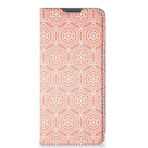 OPPO Find X5 Lite | Reno7 5G Hoesje met Magneet Pattern Orange