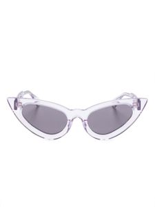 Kuboraum lunettes de soleil à monture papillon - Violet