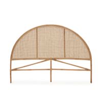 Kave Home Hoofdbord Quiterie Rotan, 168 x 120cm - thumbnail