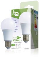 Hq Hqle27a60001 Led-lamp A60 E27 6,5 W 470 Lm 2 700 K - thumbnail