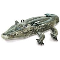 Opblaas krokodil Intex 170 cm groen fotoprint   - - thumbnail