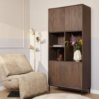 Vakkenkast Madison Walnut | 90 cm STF-6758