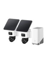 eufy Security SoloCam, Outdoor Camera Surveillance, 360° Surveillance, No Blind Spots, Outdoor Surveillance Camera, Battery, Solar, Toll-Free Use, HomeBase 3 Compatible