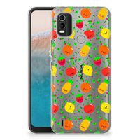 Nokia C21 Plus Siliconen Case Fruits - thumbnail