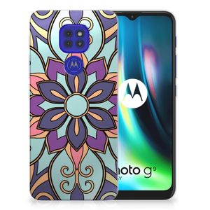 Motorola Moto G9 Play | E7 Plus TPU Case Purple Flower