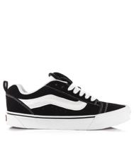 Vans Vans - Knu Skool | Black / True Whit Zwart Suede Lage sneakers Unisex