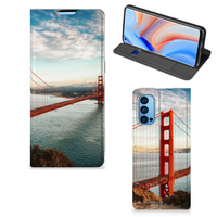 OPPO Reno4 Pro 5G Book Cover Golden Gate Bridge