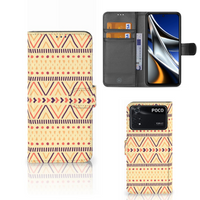 Xiaomi Poco X4 Pro 5G Telefoon Hoesje Aztec Yellow