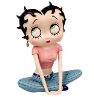 Betty Boop Zittend - Kleermakerszit Beeldje - thumbnail