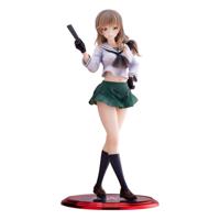 Oarai Girls High PVC Statue 1/7 Chiyo Shimada 25 Cm