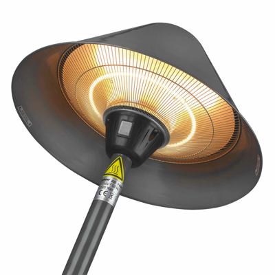 Eurom PD1500 Patioheater Terrasverwarmer Zwart Eurom PD1500 Patioheater Terrasverwarmer Zwart