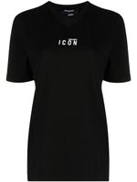 DSQUARED2 t-shirt à logo imprimé - Noir