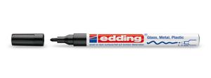 Edding 751 paint marker 4-751001 Lakmarker Zwart 1 mm, 2 mm