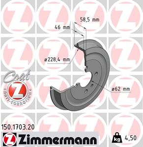 Remtrommel COAT Z ZIMMERMANN, u.a. für BMW